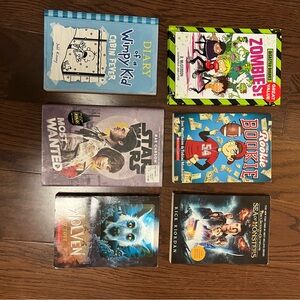 6 upper elementary Chapter Books